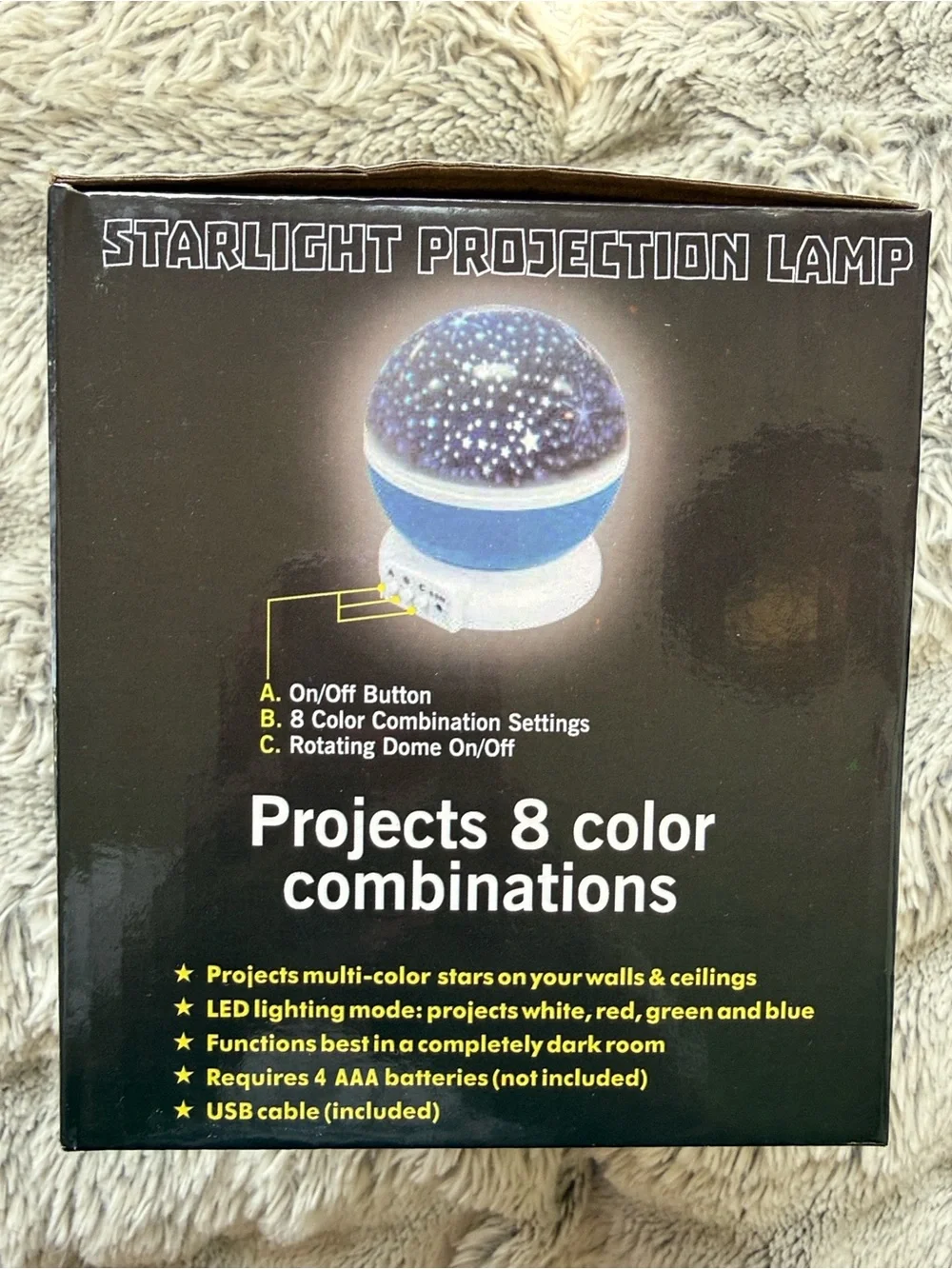 Starlight Projection Lamp - Blue